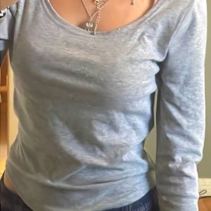Gray long sleeve